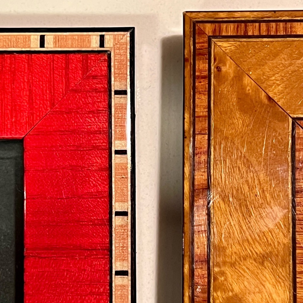 ❤️Addison Ross Art Deco Luxury Red Lacquer Picture Frame 4x6 | Made in England - Picture 5 of 6